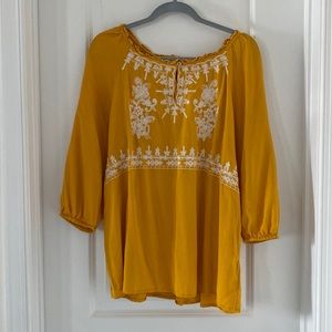 Flowy Peasant blouse Size XL EUC